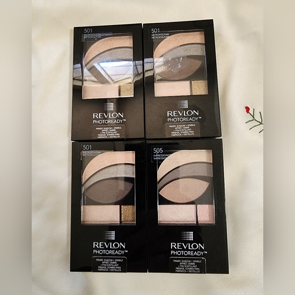 🎊 BUNDLE! Revlon PhotoReady Eye Shadow Palettes- 3pc.of 501 And 1 Pc of 505 - Picture 4 of 9